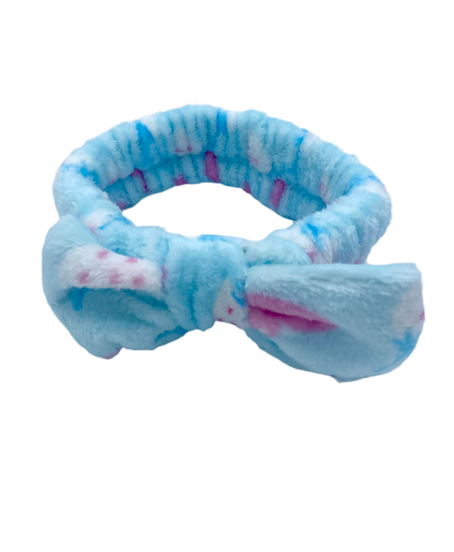 Fluffy makeup headbands